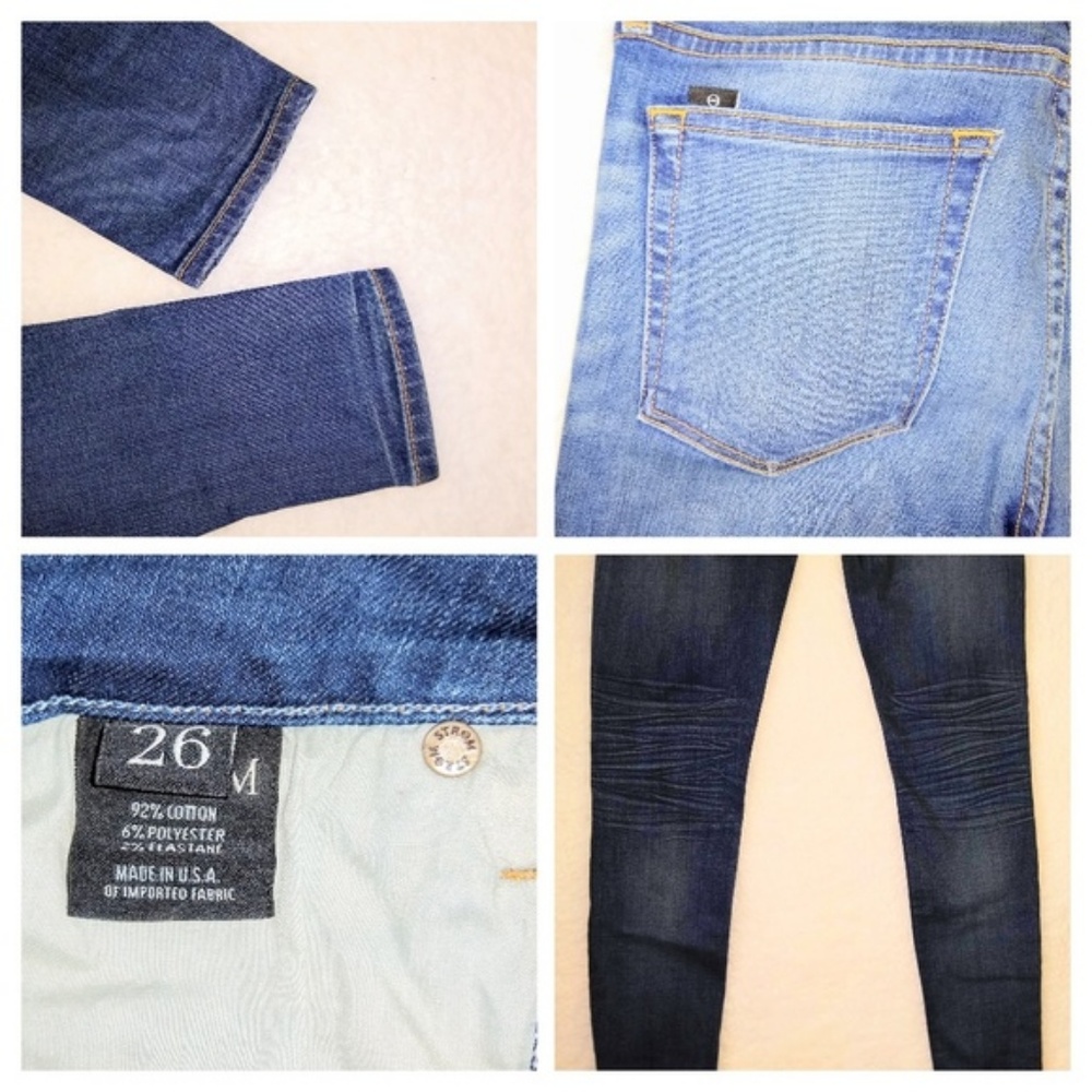 NWOT Strom Distressed TIO Skinny Jeans Jaguar 26 - Picture 8 of 8